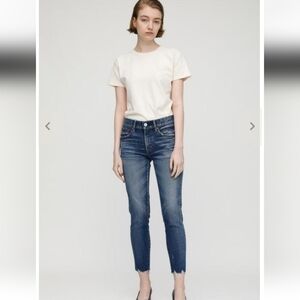 MOUSSY VINTAGE TYRONE SKINNY JEANS BLUE SIZE 28